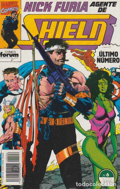 C&oacute;mics: Nick Furia Agente de Shield. Forum 1990. N&ordm; 6 - Foto 1