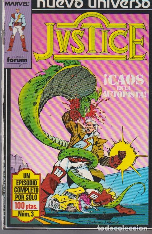 C&oacute;mics: Justice. Forum 1988. N&ordm; 3 - Foto 1