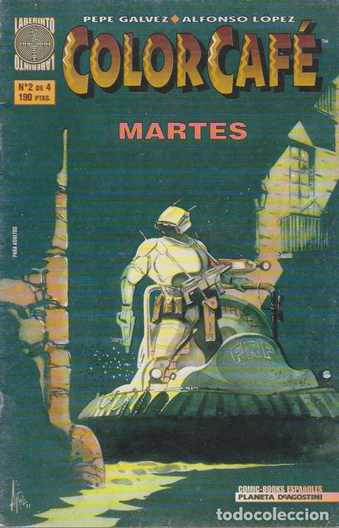 C&oacute;mics: Color Caf&eacute;. Planeta 1998. N&ordm; 2 (de 4) Martes - Foto 1
