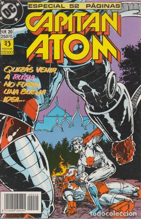 C&oacute;mics: Capit&aacute;n Atom. Zinco 1989. N&ordm; 20 (&Uacute;ltimo de la colecci&oacute;n) - Foto 1
