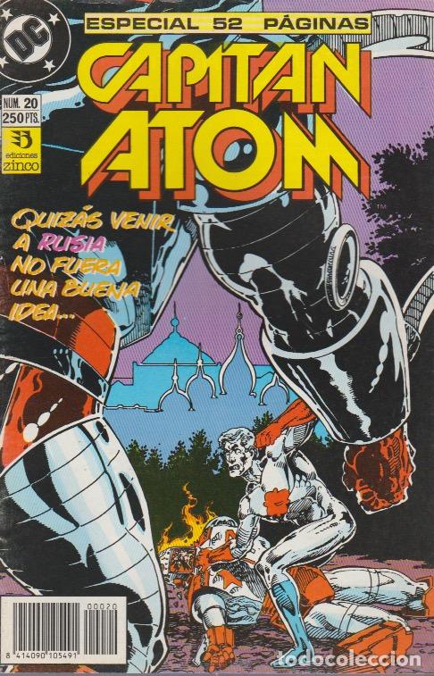 C&oacute;mics: Capit&aacute;n Atom. Zinco 1989. N&ordm; 20 (&Uacute;ltimo de la colecci&oacute;n) - Foto 1