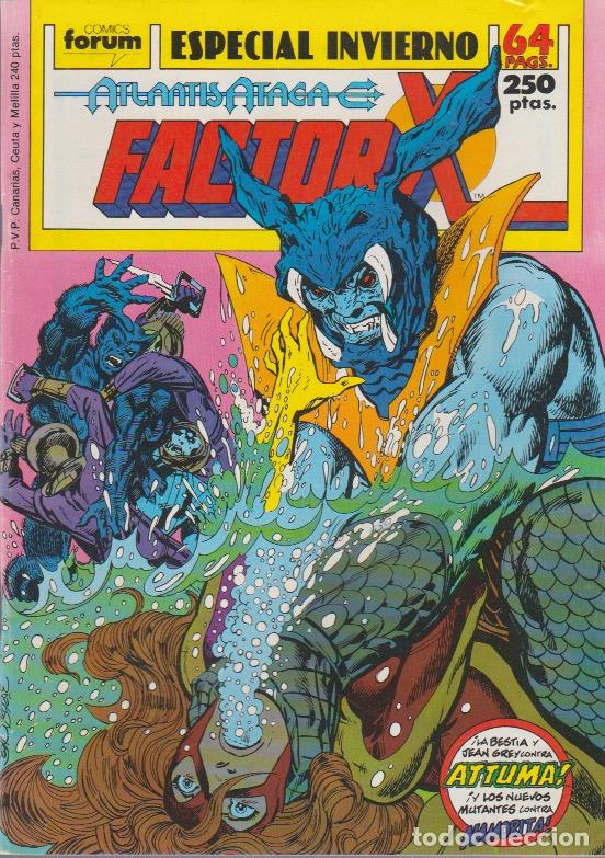 C&oacute;mics: Factor X. Forum 1988. Extra 4 Especial Invierno 1989 - Foto 1