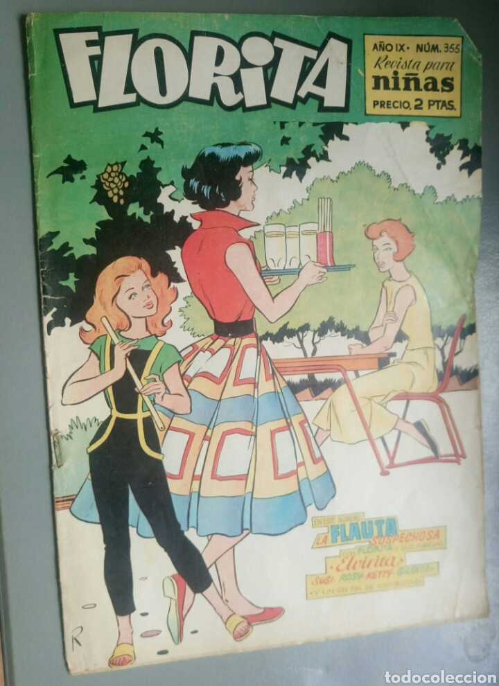 C&oacute;mics: Revista comic florita numero 355