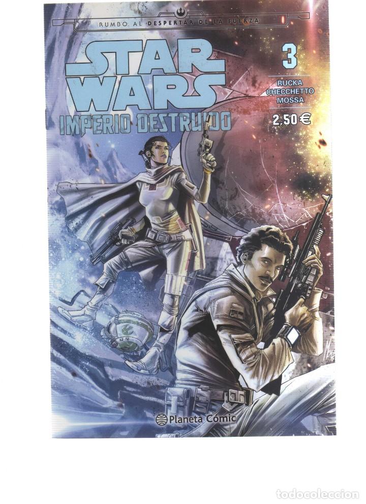 C&oacute;mics: STAR WARS N,3 IMPERIO DESTRUIDO - Foto 1