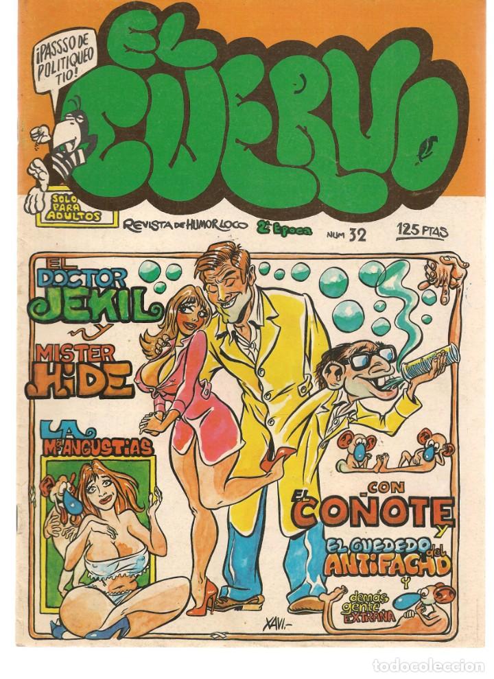 C&oacute;mics: EL CUERVO. 2&ordf; &Eacute;POCA. N&ordm; 32. EDICIONES AMAIKA. (ST/EL CUERVO) - Foto 1
