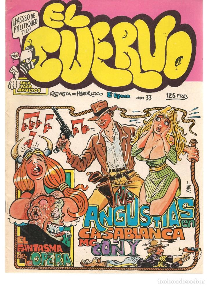 C&oacute;mics: EL CUERVO. 2&ordf; &Eacute;POCA. N&ordm; 33. EDICIONES AMAIKA. (ST/EL CUERVO) - Foto 1