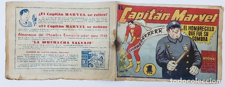 C&oacute;mics: EL CAPITAN MARVEL 12 estado regular (Hispano Americana, original, 25x18) - Foto 1