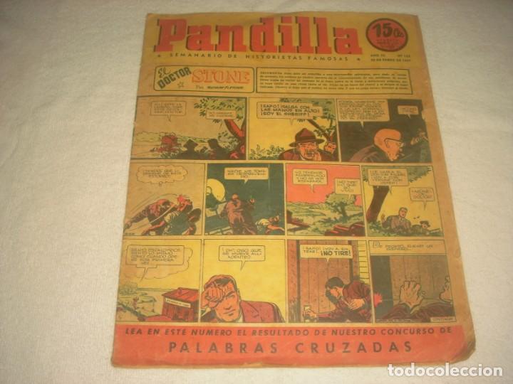 Comics : PANDILLA N&ordm; 133. SEMANARIO DE HISTORIAS FAMOSAS , ENERO 1947.