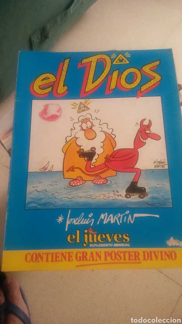 C&oacute;mics: El Dios.Jos&eacute; Luis martin.el jueves - Foto 1