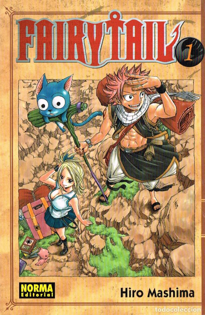 C&oacute;mics: Fairy Tail,1.manga,Norma editorial,(procede de Biblioteca). - Foto 1