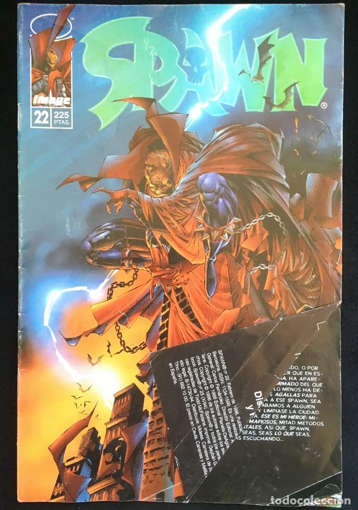C&oacute;mics: SPAWN, NUMERO 22- IMAGE / WORLD COMICS - PLANETA - Foto 1