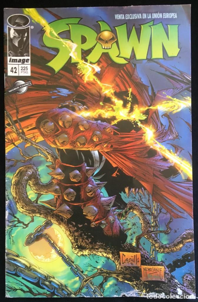 C&oacute;mics: SPAWN, NUMERO 42- IMAGE / WORLD COMICS - PLANETA - Foto 1