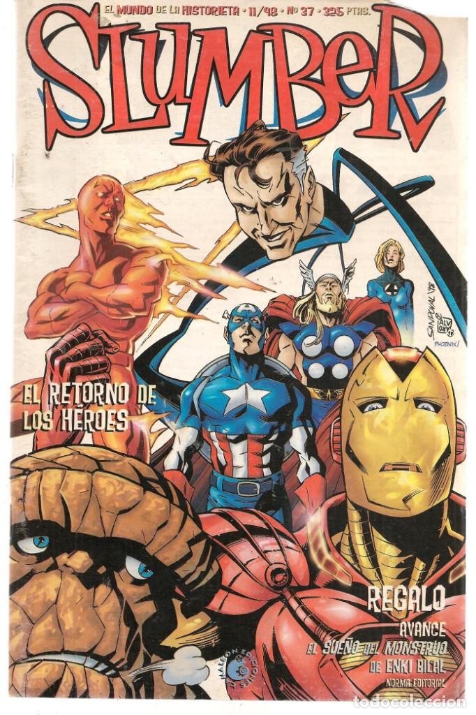 C&oacute;mics: SLUMBER. N&ordm; 37. CAMALE&Oacute;N EDICIONES.  (C/A57) - Foto 1