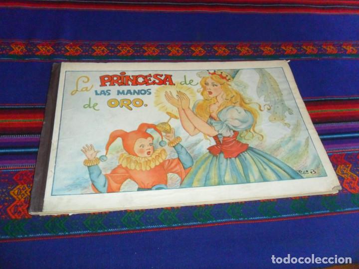 C&oacute;mics: C&Oacute;MIC CON RECORTABLE LA PRINCESA DE LAS MANOS DE ORO. AUGUSTA 1945. TAPAS DURAS. RARO. - Foto 1