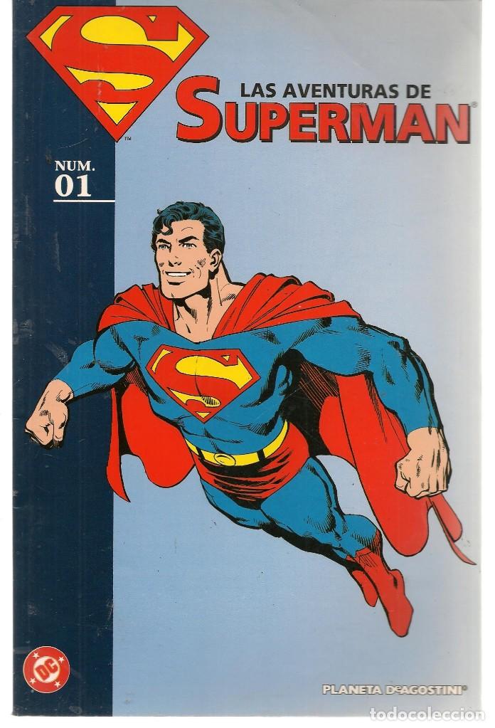 C&oacute;mics: LAS AVENTURAS DE SUPERMAN. N&ordm; 01. DC/ PLANETA. (ST/A16) - Foto 1