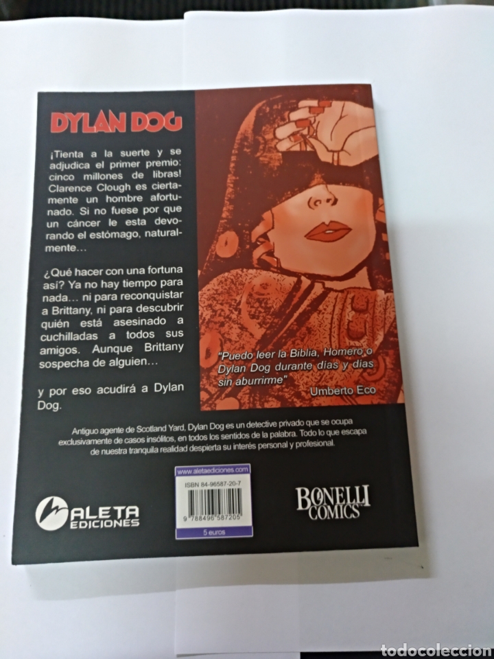 C&oacute;mics: DYLAN DOG N&ordm;16 (Aleta) - Foto 2