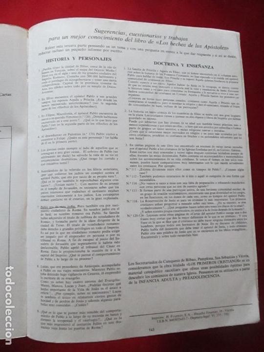 C&oacute;mics: COMIC-LIBRO-LOS PRIMEROS CRISTIANOS,LA COMUNIDAD DE JERUSALEN.-ED.ARCO IRIS-1981 - Foto 9