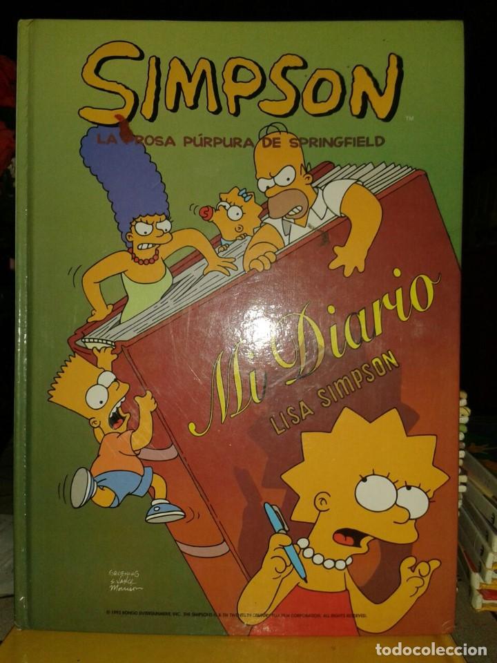 C&oacute;mics: Comic los Simpson, la rosa purpura de springfield - Foto 1