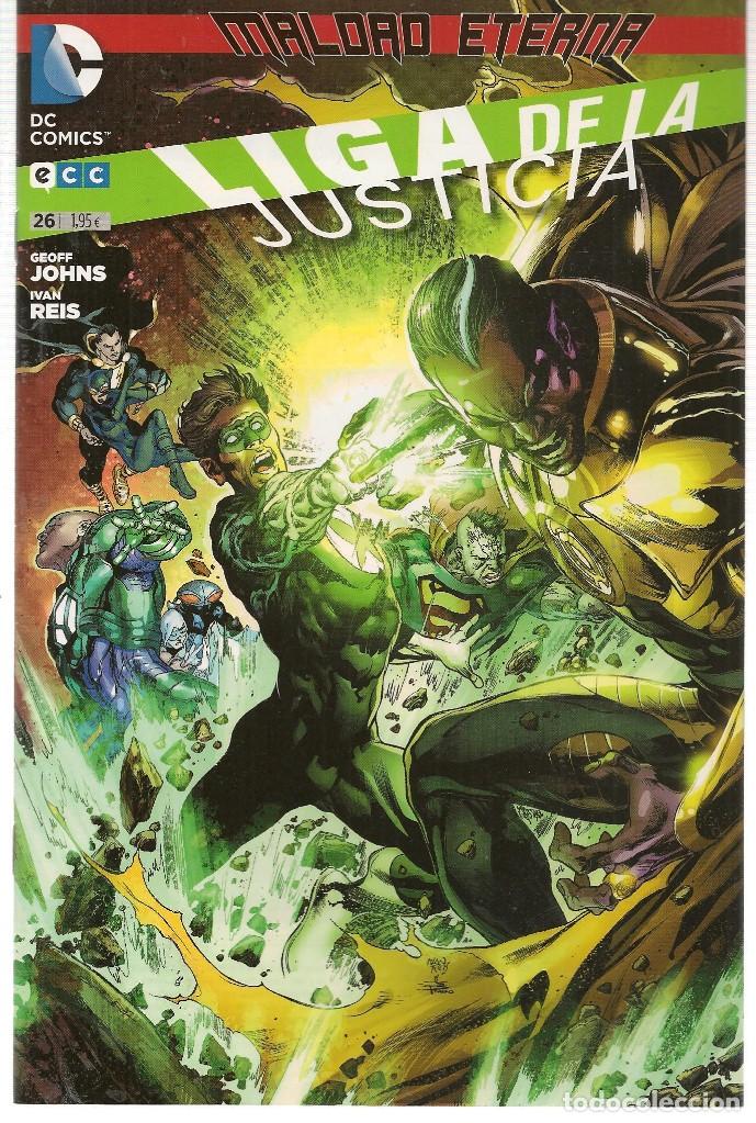 C&oacute;mics: MALDAD ETERNA. LIGA DE LA JUSTICIA. N&ordm; 26. EDICIONES ECC. (ST/A18) - Foto 1