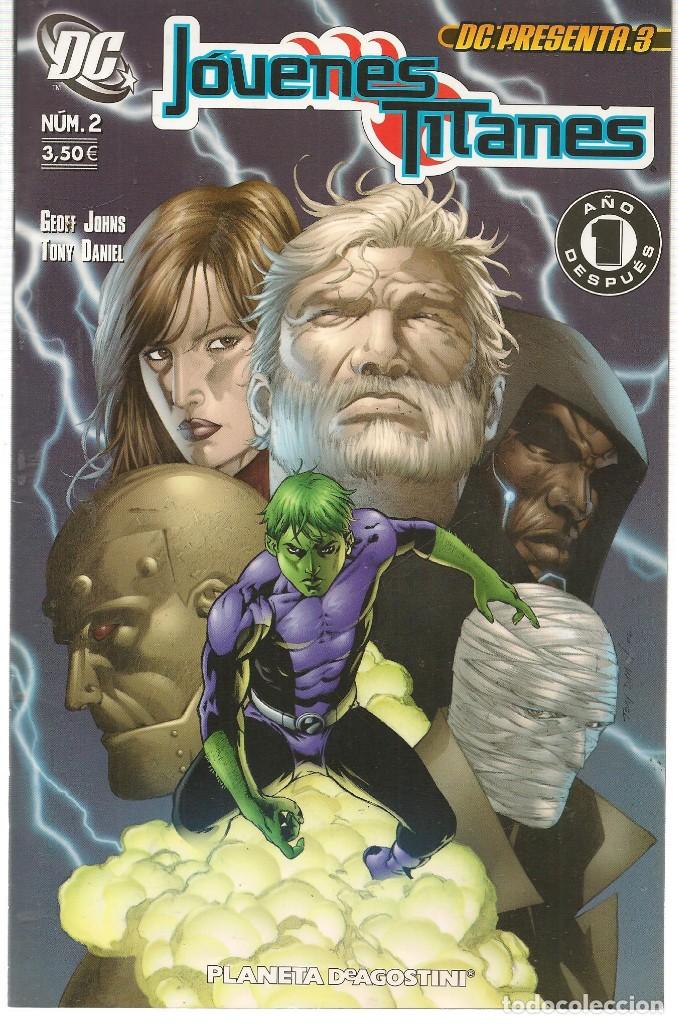 C&oacute;mics: J&Oacute;VENES TITANES. N&ordm; 2. DC/ PLANETA. (ST/A18) - Foto 1
