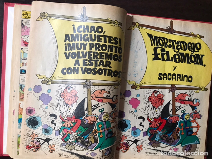 C&oacute;mics: Mortadelo y Filem&oacute;n encuadernado. - Foto 5