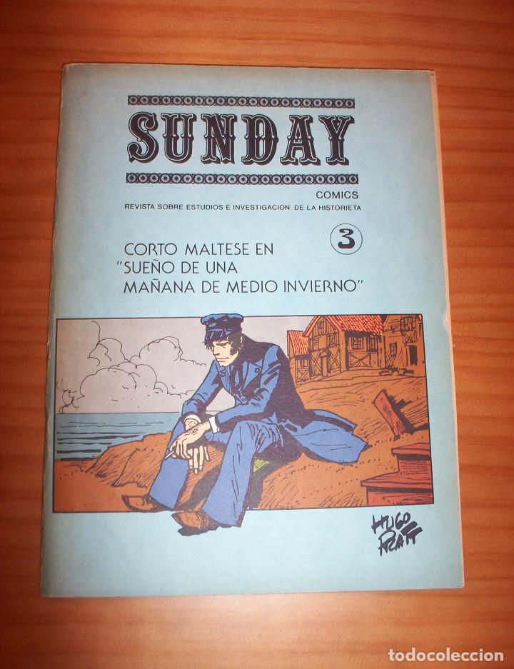 C&oacute;mics: SUNDAY - N&Uacute;MERO 3 - A&Ntilde;O 1978 - BUEN ESTADO - Foto 1