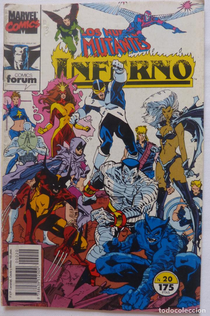 C&oacute;mics: Comic Los nuevos mutantes INFERNO N&ordm; 20 - Foto 1