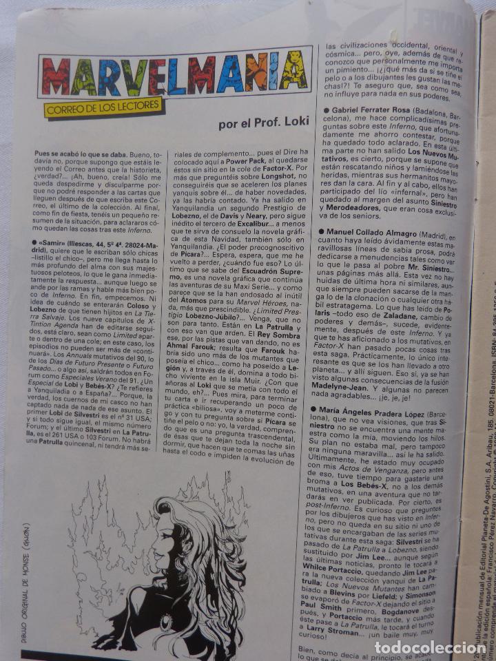 C&oacute;mics: Comic Los nuevos mutantes INFERNO N&ordm; 20 - Foto 2