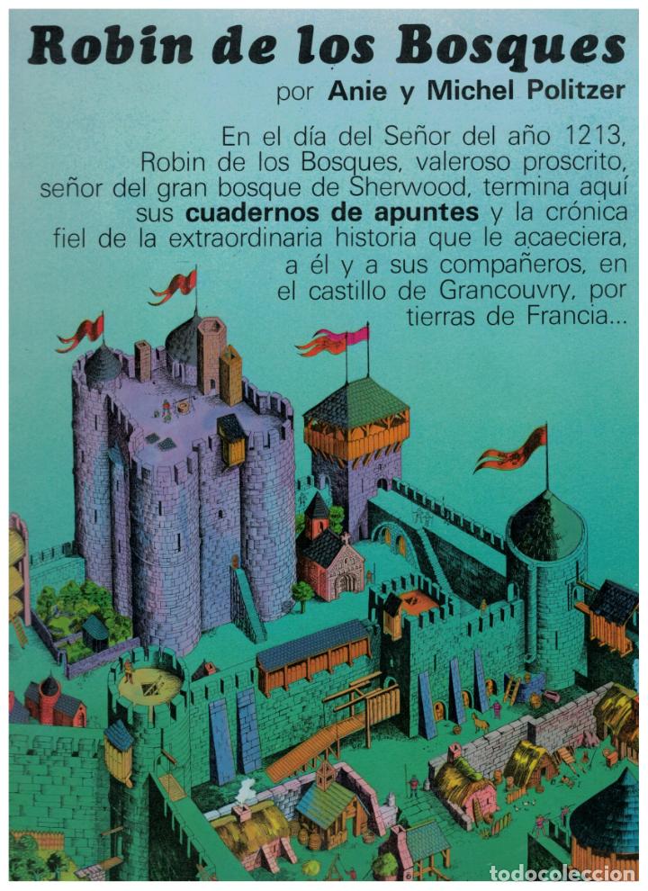 C&oacute;mics: ROBIN DE LOS BOSQUES de Anie y Michel Politzer - Argos Vergara - Foto 1