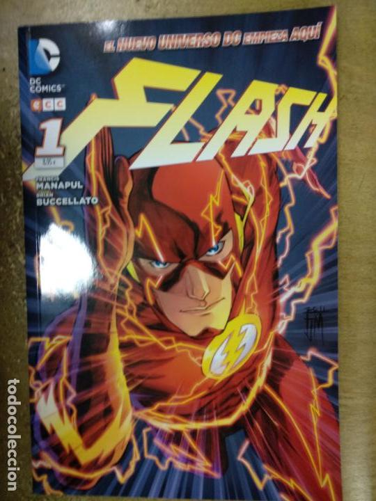 C&oacute;mics: C&Oacute;MIC FLASH, N&ordm; 1, NUEVO UNIVERSO DC, ECC EDICIONES - Foto 1