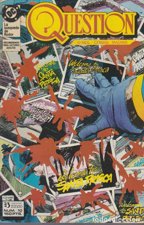 C&oacute;mics: Question. Zinco 1988. N&ordm; 10 - Foto 1