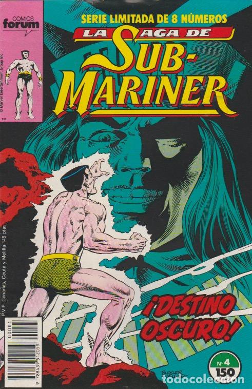 C&oacute;mics: La Saga de Sub-Mariner (Namor). Forum 1989. N&ordm; 4 - Foto 1