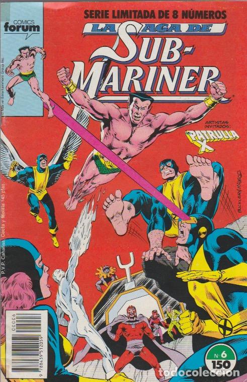 C&oacute;mics: La Saga de Sub-Mariner (Namor). Forum 1989. N&ordm; 6 - Foto 1