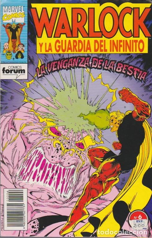 C&oacute;mics: Warlock y La Guardia del Infinito. Forum 1993. N&ordm; 6 - Foto 1
