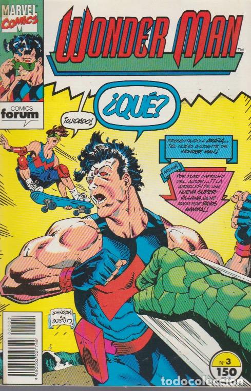 C&oacute;mics: Wonder Man. Forum 1993. N&ordm; 3 - Foto 1