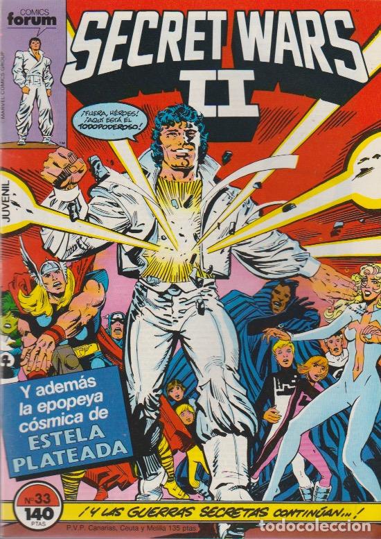 C&oacute;mics: Secret Wars II. Forum 1985. N&ordm; 33 - Foto 1