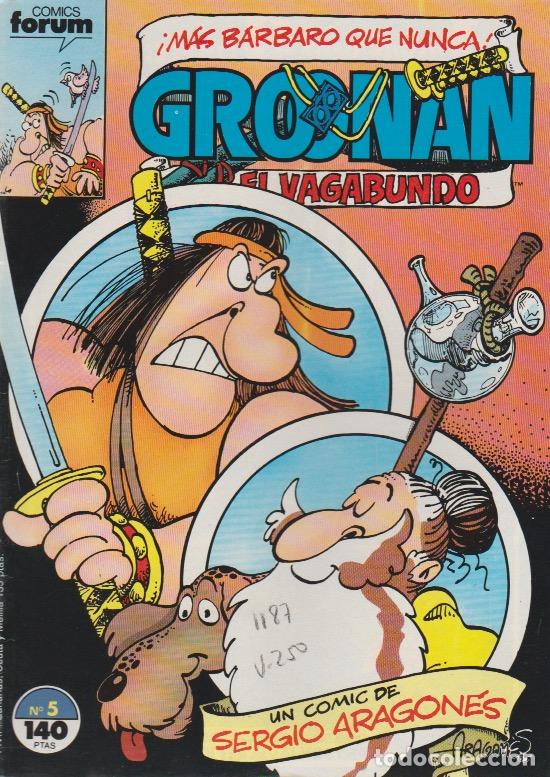 C&oacute;mics: Groonan El Vagabundo. Forum 1987. N&ordm; 5 - Foto 1