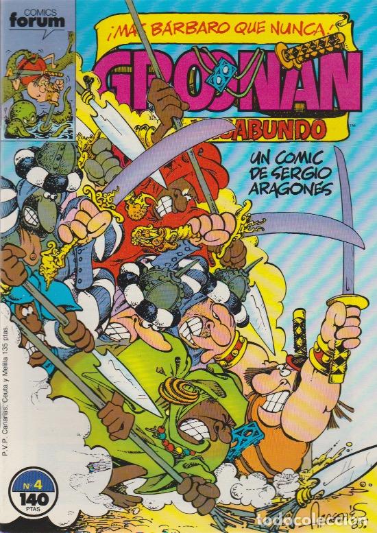 C&oacute;mics: Groonan El Vagabundo. Forum 1987. N&ordm; 4 - Foto 1