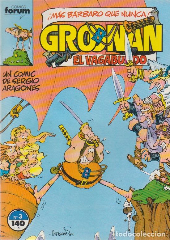 C&oacute;mics: Groonan El Vagabundo. Forum 1987. N&ordm; 3 - Foto 1