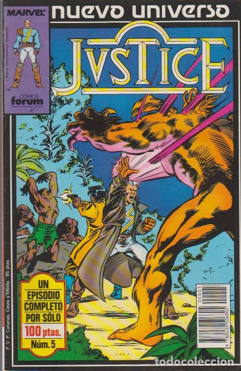 C&oacute;mics: Justice. Forum 1988. N&ordm; 5 - Foto 1