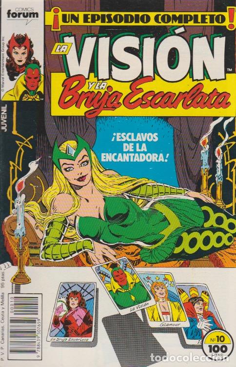 C&oacute;mics: La Visi&oacute;n y La Bruja Escarlata. Forum 1988. N&ordm; 10 - Foto 1