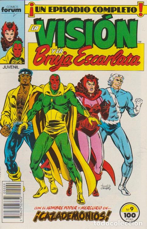 C&oacute;mics: La Visi&oacute;n y La Bruja Escarlata. Forum 1988. N&ordm; 9 - Foto 1