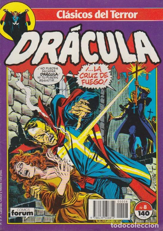 C&oacute;mics: Dr&aacute;cula. Cl&aacute;sicos del Terror. Forum 1988. N&ordm; 8 - Foto 1