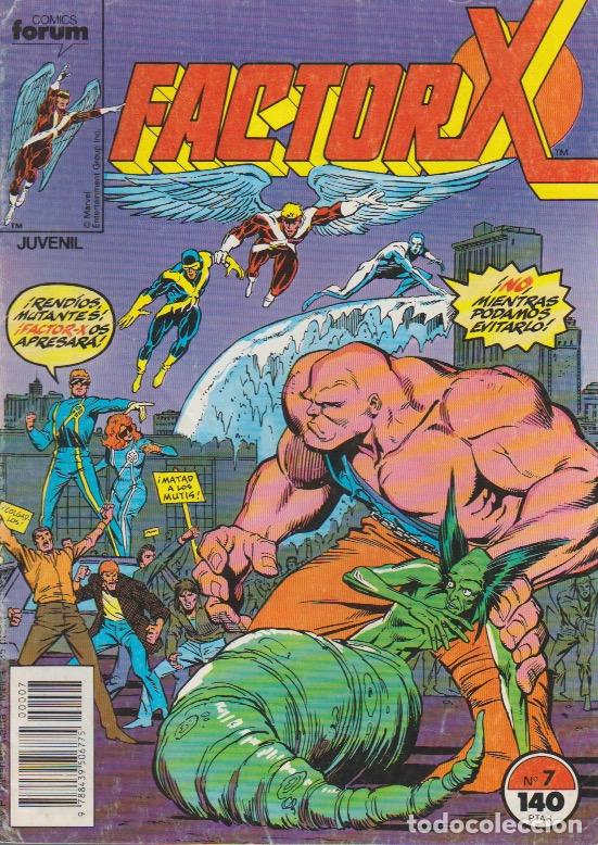 C&oacute;mics: Factor X. Forum 1988. N&ordm; 7 - Foto 1