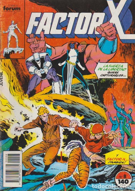 C&oacute;mics: Factor X. Forum 1988. N&ordm; 8 - Foto 1