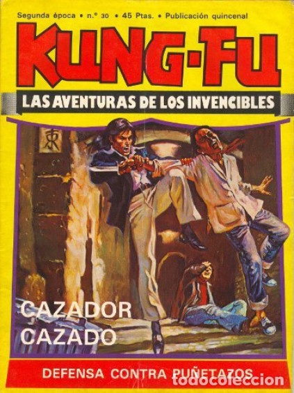 C&oacute;mics: KUNG-F&Uacute;-AMAIKA- N&ordm; 30 -JOS&Eacute; ORTIZ-JULIO VIVAS-AMADOR GARC&Iacute;A-JOMA-1977-DIF&Iacute;CIL-CASI BUENO-LEAN-4423