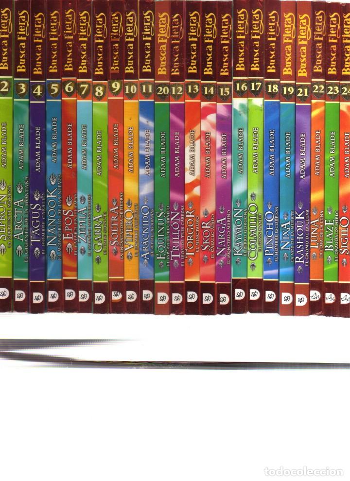 C&oacute;mics: BUSCA FIERAS LOTE DE 23 NUMEROS DEL N,2 AL 24 - Foto 2