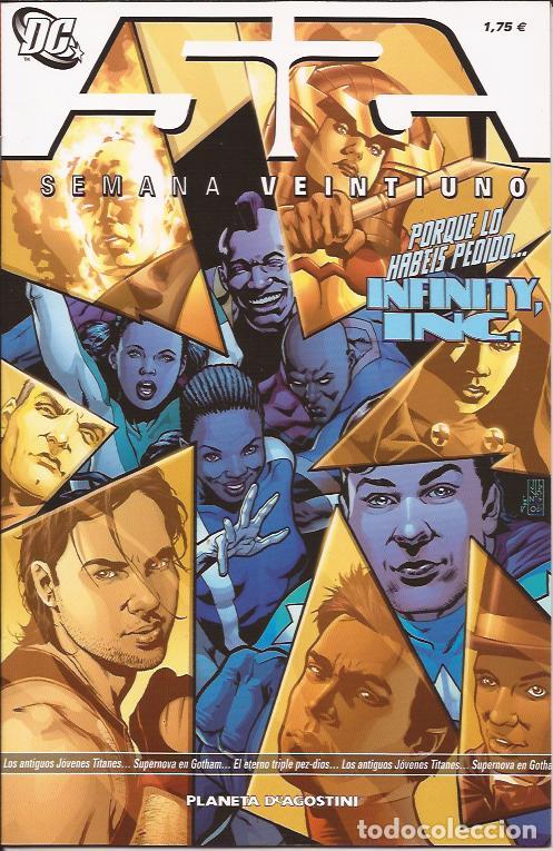 C&oacute;mics: COMIC- 52 SEMANA VEINTIUNO DC COMICS PLANETA - Foto 1