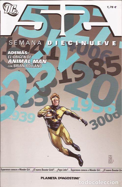 C&oacute;mics: COMIC- 52 SEMANA DICINUEVE DC COMICS PLANETA - Foto 1