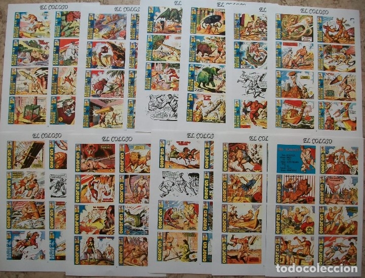 C&oacute;mics: Portadas (El Coloso) 11 Hojas - Foto 1